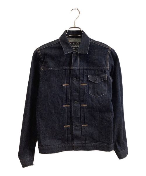 KURO（クロ）KURO (クロ) CROWデニムジャケット インディゴ サイズ:XSの古着・服飾アイテム