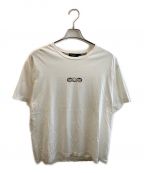 BLACK LABEL CRESTBRIDGE）の古着「ボックスロゴTシャツ」｜ホワイト
