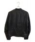 ARMANI EXCHANGE (アルマーニ エクスチェンジ) フェイクレザージャケット ブラック サイズ:M：3480円