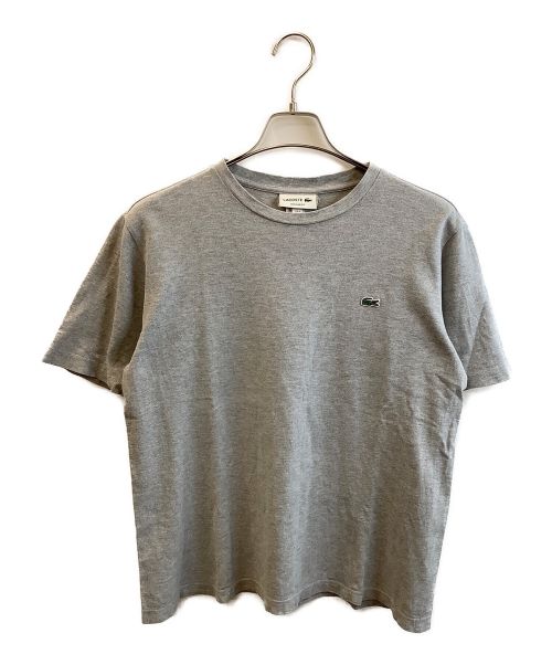 LACOSTE（ラコステ）LACOSTE (ラコステ) ワンポイントTシャツ グレー サイズ:Sの古着・服飾アイテム