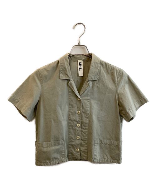 MHL（エムエイチエル）MHL (エムエイチエル) 半袖シャツ ベージュ サイズ:1の古着・服飾アイテム