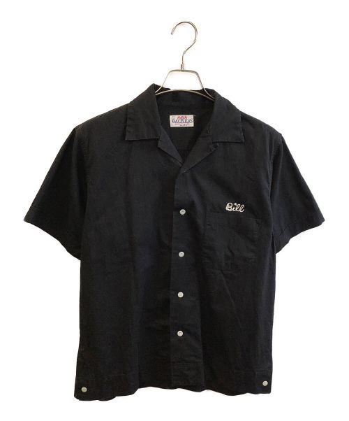 BACKERS（バッカーズ）BACKERS (バッカーズ) ボーリングシャツ ブラック サイズ:Lの古着・服飾アイテム