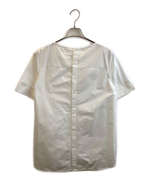 PLST（プラステ）PLST (プラステ) ストレッチバックボタンブラソー ホワイト サイズ:M 未使用品の古着・服飾アイテム
