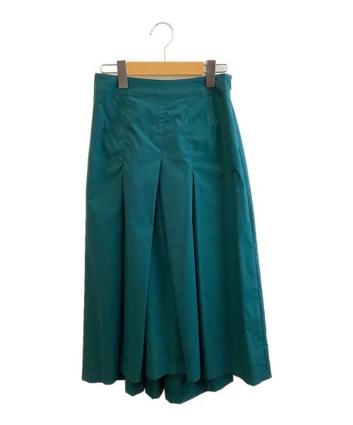 HIROKO BIS（ヒロコビス）HIROKO BIS (ヒロコビス) テイルロングスカート グリーン サイズ:9の古着・服飾アイテム