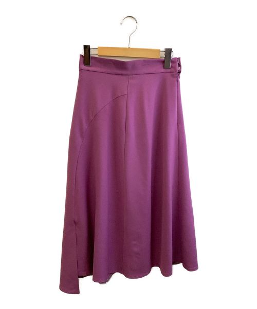 INED（イネド）INED (イネド) ミモレ丈スカート パープル サイズ:7 未使用品の古着・服飾アイテム