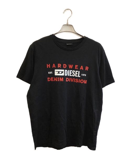 DIESEL（ディーゼル）DIESEL (ディーゼル) Tシャツ ブラック サイズ:XLの古着・服飾アイテム