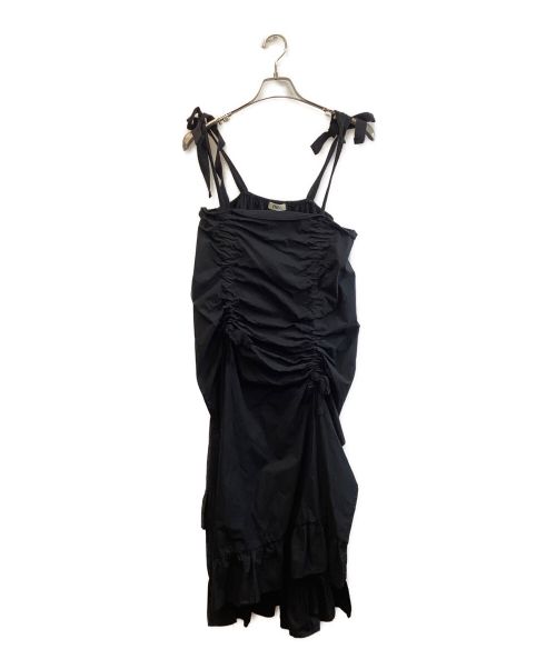 bibiy（ビビィ）bibiy (ビビィ) キャミソールワンピース ブラック サイズ:Fの古着・服飾アイテム