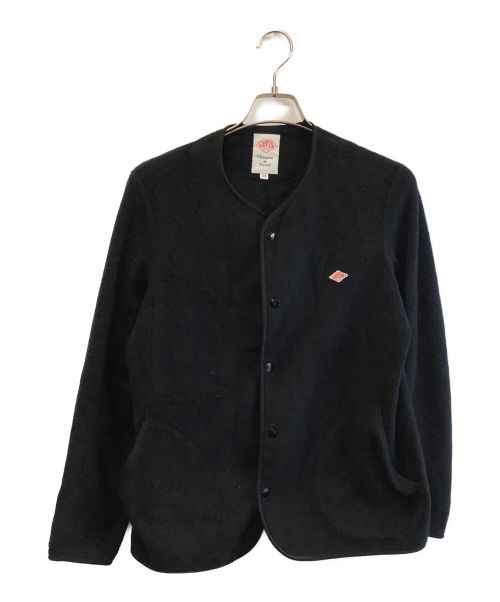 DANTON（ダントン）DANTON (ダントン) ノーカラージャケット ブラック サイズ:38の古着・服飾アイテム