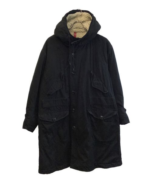 ALPHA（アルファ）ALPHA (アルファ) モッズコート ブラック サイズ:Mの古着・服飾アイテム