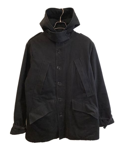 NEPENTHES（ネペンテス）NEPENTHES (ネペンテス) フーデッドジャケット ブラック サイズ:Mの古着・服飾アイテム