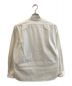 MARGARET HOWELL (マーガレットハウエル) バンドカラーシャツ ホワイト サイズ:M：4800円