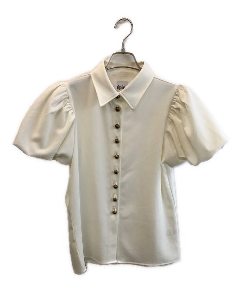 epine（エピヌ）epine (エピヌ) 半袖シャツ ホワイト サイズ:Fの古着・服飾アイテム