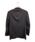 BURBERRY BLACK LABEL (バーバリーブラックレーベル) テーラードジャケット ブラック×パープル サイズ:38：7000円