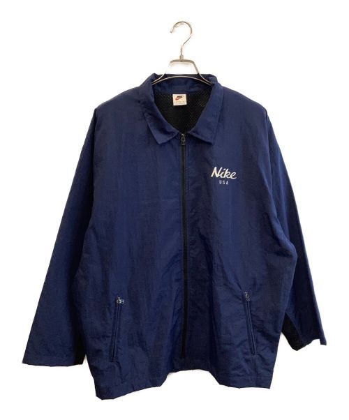 NIKE（ナイキ）NIKE (ナイキ) ナイロンジャケット ネイビー×ブラック サイズ:Mの古着・服飾アイテム