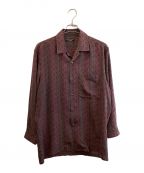Christian Diorクリスチャン ディオール）の古着「長袖シャツ」｜ブラウン×パープル