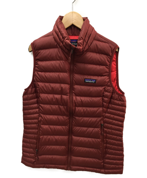 中古 古着通販 Patagonia パタゴニア ダウンセーターベスト ライトブラウン サイズ Size M ブランド 古着通販 トレファク公式 Trefac Fashion