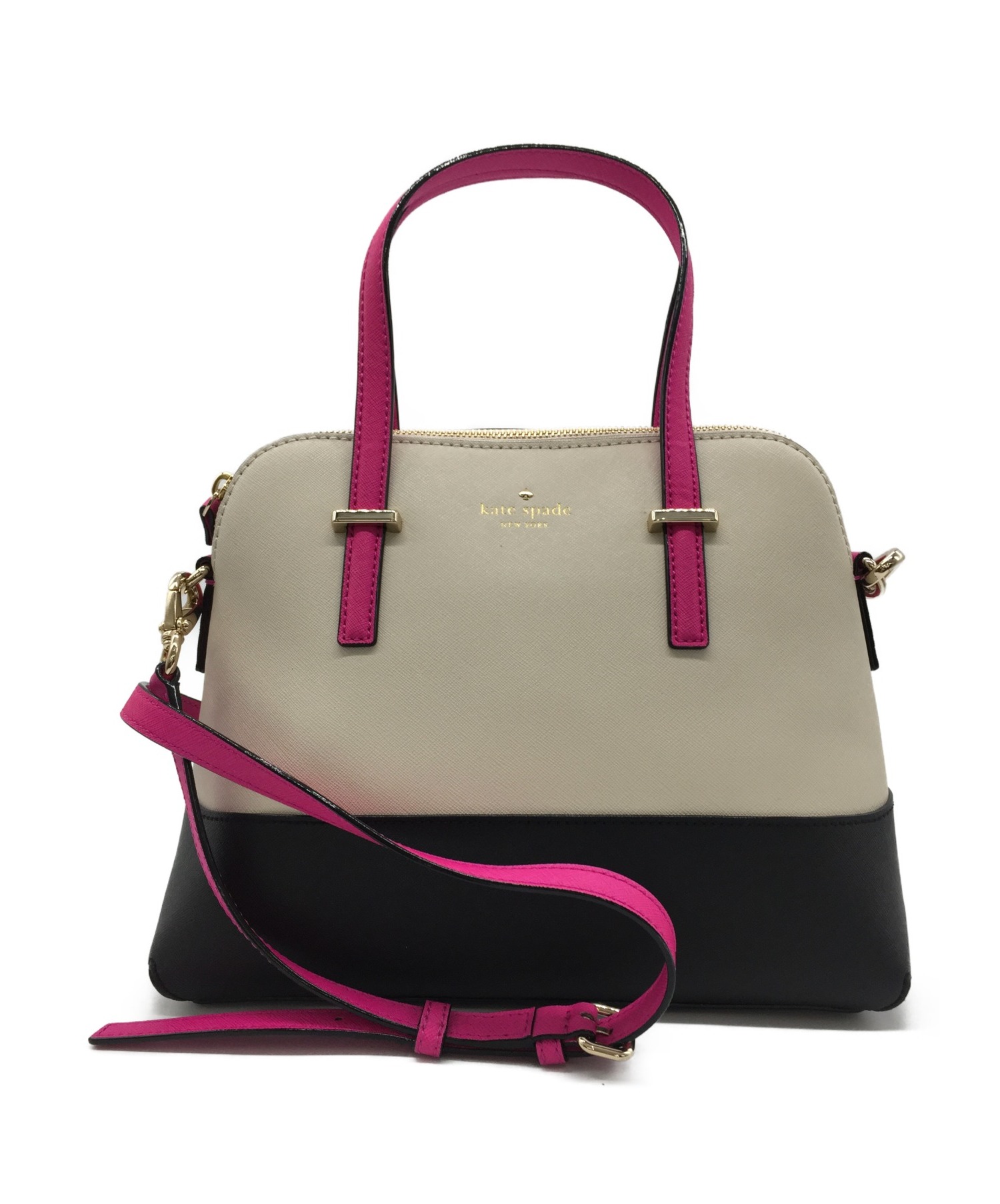 中古 古着通販 Kate Spade ケイトスペード 2wayショルダーバッグ バイカラー Cedar Street Maise ブランド 古着通販 トレファク公式 Trefac Fashion