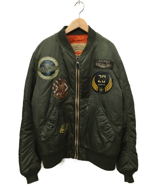 中古 古着通販 Avirex アヴィレックス Ma 1ジャケット オリーブ サイズ Size Xl ブランド 古着通販 トレファク公式 Trefac Fashion