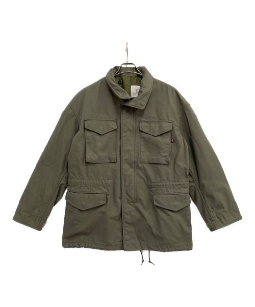 ALPHA（アルファ）ALPHA (アルファ) M65ジャケット カーキ サイズ:SIZE Mの古着・服飾アイテム