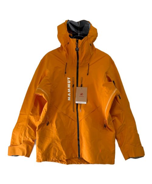 MAMMUT（マムート）MAMMUT (マムート) ハードシェルフードジャケット オレンジ サイズ:ASIA L 未使用品の古着・服飾アイテム