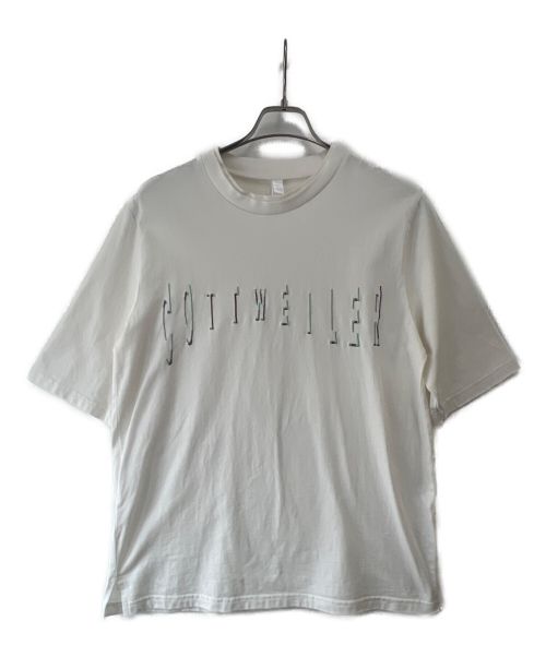 cottweiler（コットワイラー）cottweiler (コットワイラー) Tシャツ ホワイト サイズ:Lの古着・服飾アイテム