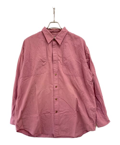 orvis（オービス）ORVIS (オービス) 長袖シャツ ピンク サイズ:Lの古着・服飾アイテム