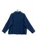 Samansa Mos2 (サマンサモスモス) ヘンプ綿インディゴ染めシャツジャケット ブルー サイズ:F 未使用品：3980円