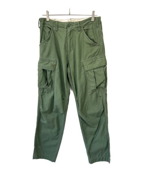 Liberaiders（リベレイダース）Liberaiders (リベレイダーズ) 6ポケットアーミーパンツ グリーン サイズ:Sの古着・服飾アイテム