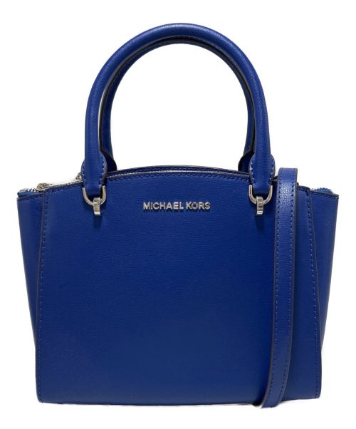 MICHAEL KORS（マイケルコース）MICHAEL KORS (マイケルコース) ショルダーバッグ ブルーの古着・服飾アイテム