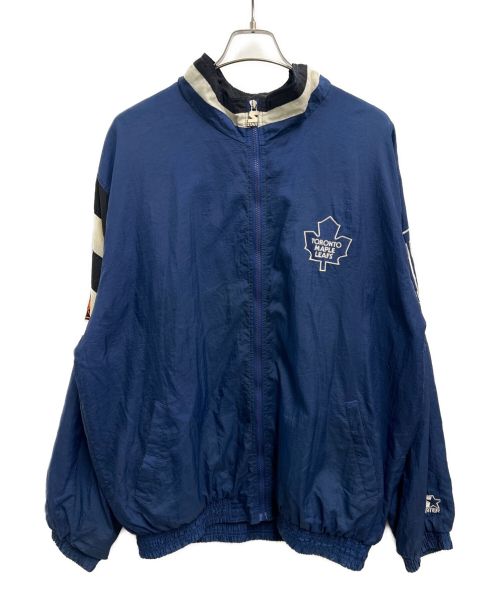 STARTER（スターター）STARTER (スターター) スタジアムジャケット ブルー サイズ:XLの古着・服飾アイテム