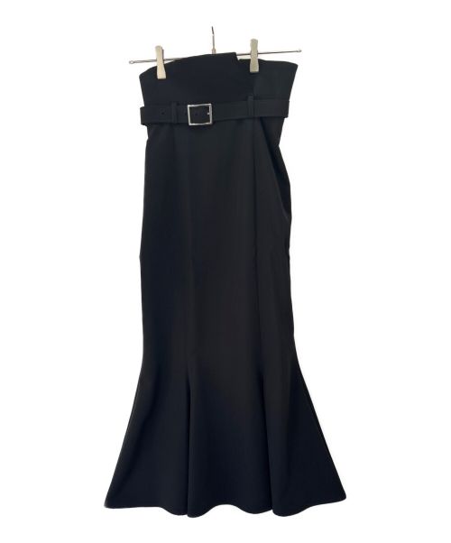 FRAY ID（フレイ アイディー）FRAY ID (フレイ アイディー) 2wayハイウエストマーメイドスカート ブラック サイズ:1の古着・服飾アイテム