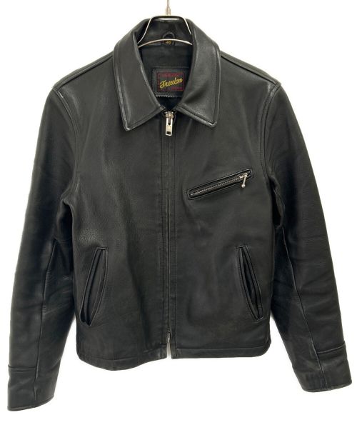 Freeclom（フリークロム）Freeclom (フリークロム) レザージャケット ブラック サイズ:38の古着・服飾アイテム
