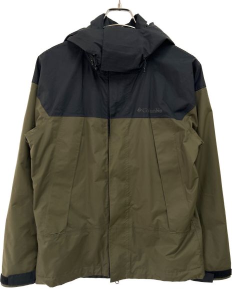 Columbia（コロンビア）Columbia (コロンビア) ウッドロードジャケット グリーン×ブラック サイズ:Sの古着・服飾アイテム