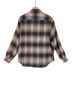 Ron Herman (ロンハーマン) Brushed Plaid SHIRT L/Sチェックシャツ ピンク×グレー サイズ:S：12000円