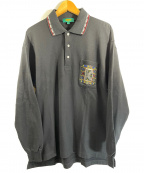 KENZO GOLF（ケンゾー ゴルフ）の古着「90sロングポロシャツ」｜ブラック