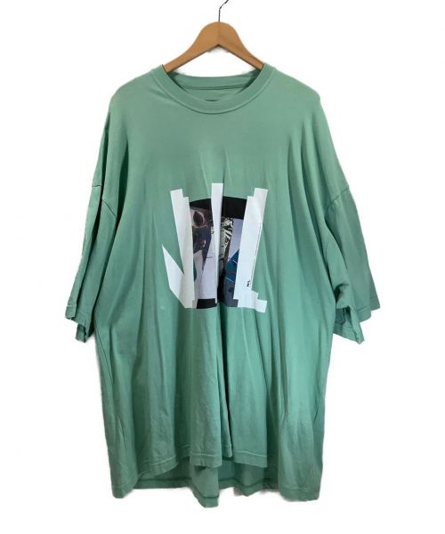 NILoS（ニルズ）NILoS (ニルズ) プリントTシャツ グリーン サイズ:4の古着・服飾アイテム