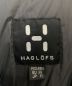 中古・古着 HAGLOFS (ホグロフス) ダウンジャケット ブラック サイズ:M：7800円