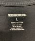 中古・古着 NEIGHBORHOOD (ネイバーフッド) 半袖カットソー ブラック サイズ:L：7000円