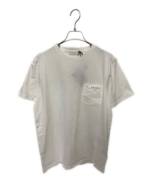 PRADA（プラダ）PRADA (プラダ) Tシャツ ホワイト サイズ:M 未使用品の古着・服飾アイテム