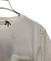 PRADA (プラダ) Tシャツ ホワイト サイズ:M 未使用品：24800円