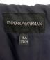 中古・古着 EMPORIO ARMANI (エンポリオアルマーニ) ハーフジップダウンジャケット ネイビー サイズ:16A/175cm：17800円