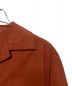 AURALEE (オーラリー) SELVEDGE WEATHER CLOTH LONGSHIRT DRESS オレンジ サイズ:1：7800円