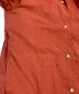 中古・古着 AURALEE (オーラリー) SELVEDGE WEATHER CLOTH LONGSHIRT DRESS オレンジ サイズ:1：7800円