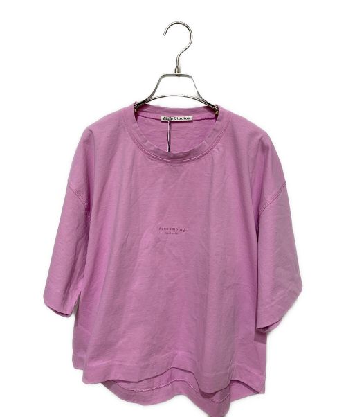 PLST（プラステ）PLST (プラステ) Acne studios (アクネストゥディオス) 半袖カットソー ピンク サイズ:S 未使用品の古着・服飾アイテム