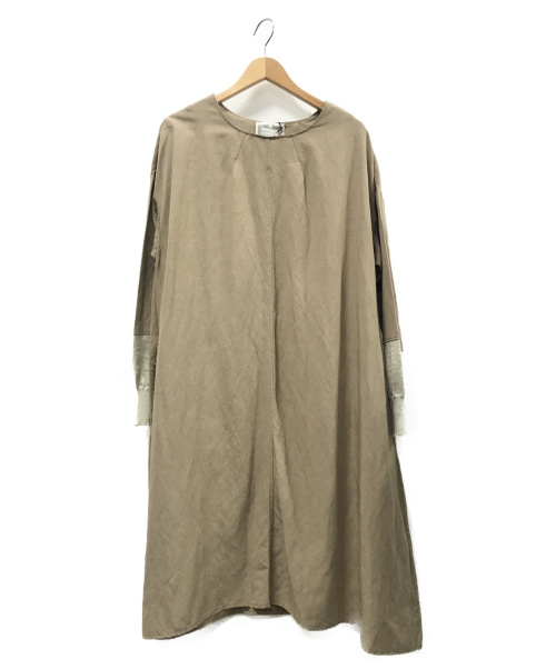 中古 古着通販 Beardsley ビアズリー リネン混ワンピース カーキ サイズ F ブランド 古着通販 トレファク公式 Trefac Fashion