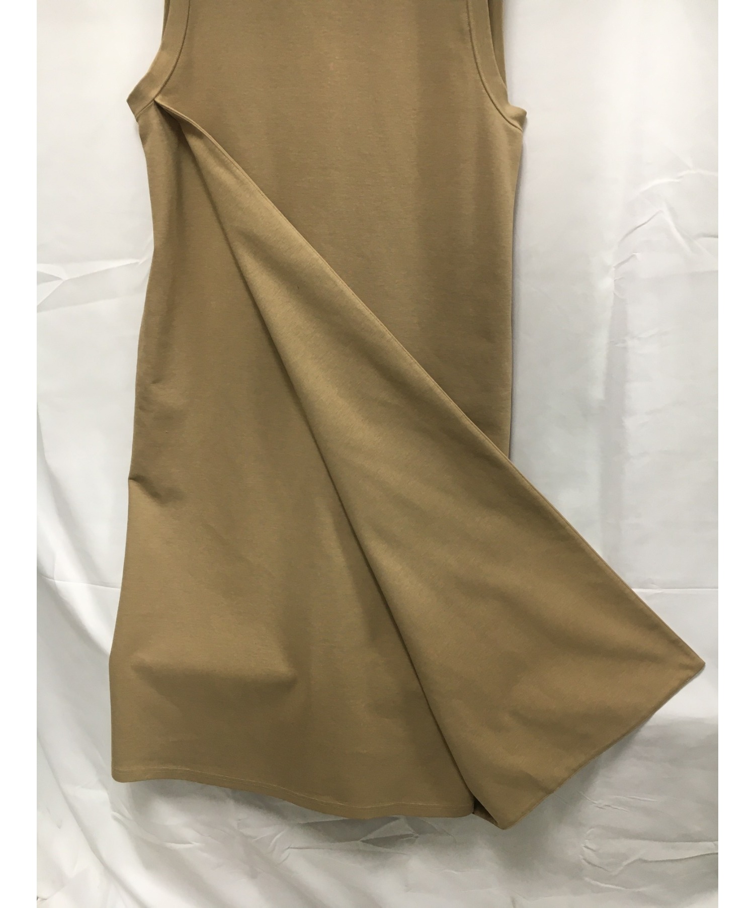 中古 古着通販 Hyke ハイク ノースリーブワンピース ベージュ サイズ 1 ブランド 古着通販 トレファク公式 Trefac Fashion