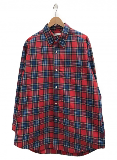 中古 古着通販 American Rag Cie アメリカンラグシー ビッグシルエットシャツ レッド ブルー サイズ 1 ブランド 古着通販 トレファク公式 Trefac Fashion