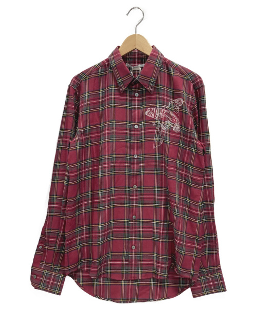 中古 古着通販 Stella Mccartney ステラ マッカートニー タータンチェックシャツ レッド サイズ M ブランド 古着通販 トレファク公式 Trefac Fashion