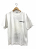 STUDIO SEVEN（スタジオ セブン）の古着「バックプリントTシャツ」｜ホワイト×ブラック