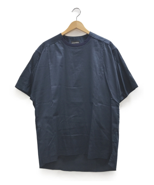 EMPORIO ARMANI（エンポリオアルマーニ）EMPORIO ARMANI (エンポリオアルマーニ) Tシャツ ネイビー サイズ:M 未使用品の古着・服飾アイテム